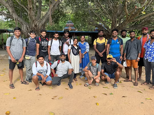The Yuvabe team took a weekend hike to Devadana
