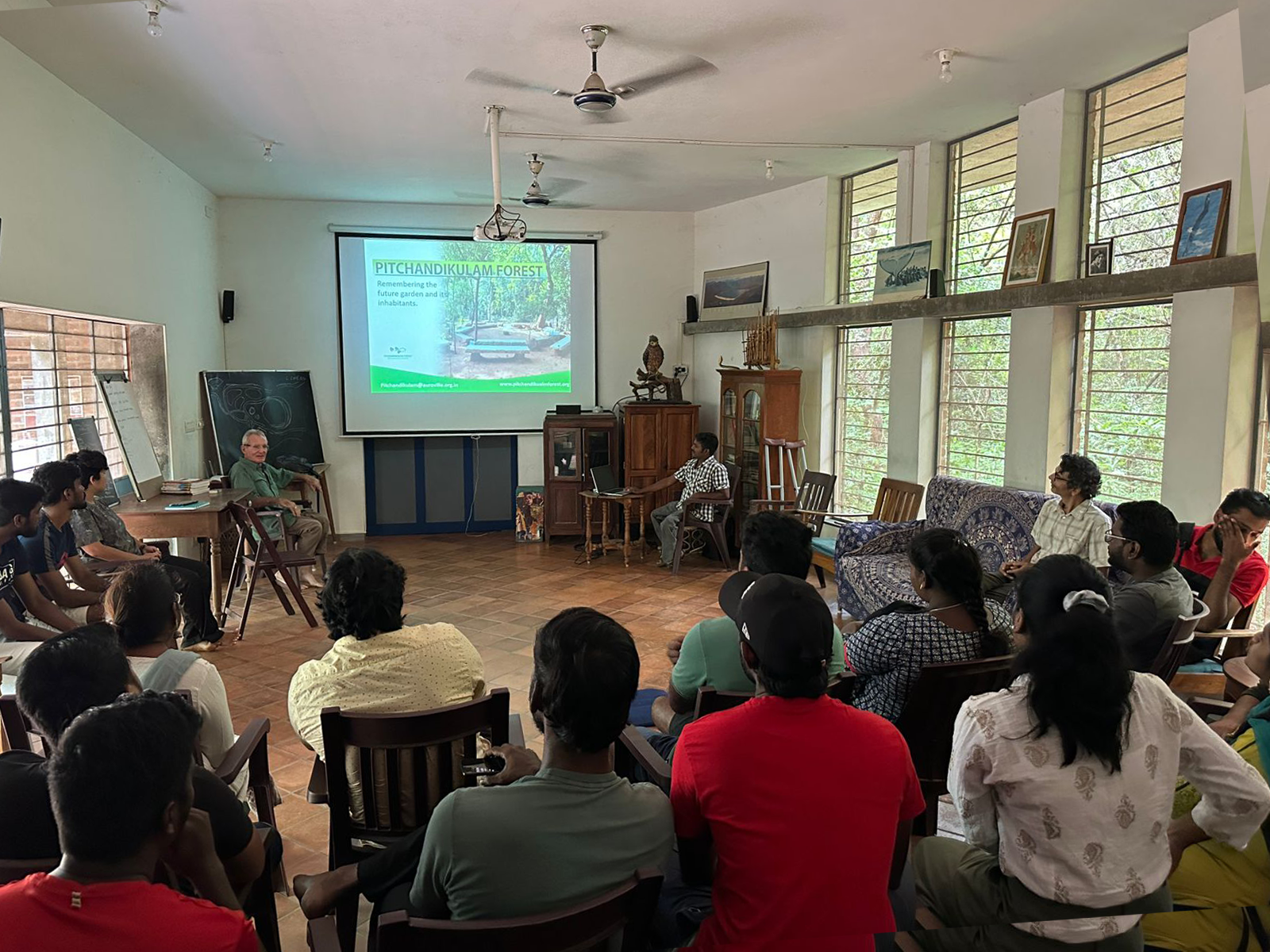 Yuvabe team at Pitchandikulam forest